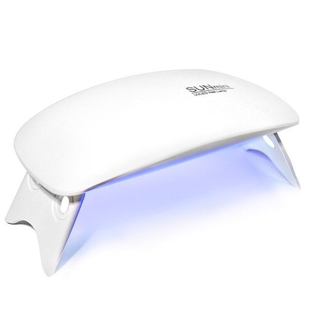 Mini lámpara UV portátil para aplicación de esmaltes de gel