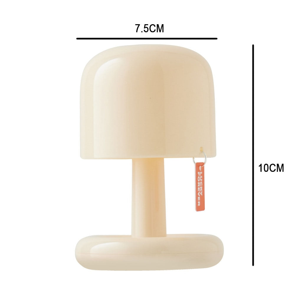 Mini lámpara de noche en forma de hongo