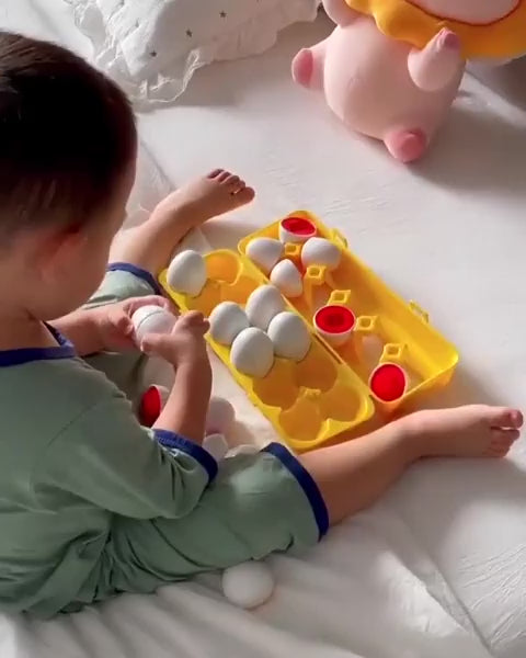 Huevos inteligentes - Juguete didáctico Montessori