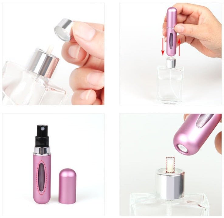 Botella rellenable con atomizador para perfume - BestaChile