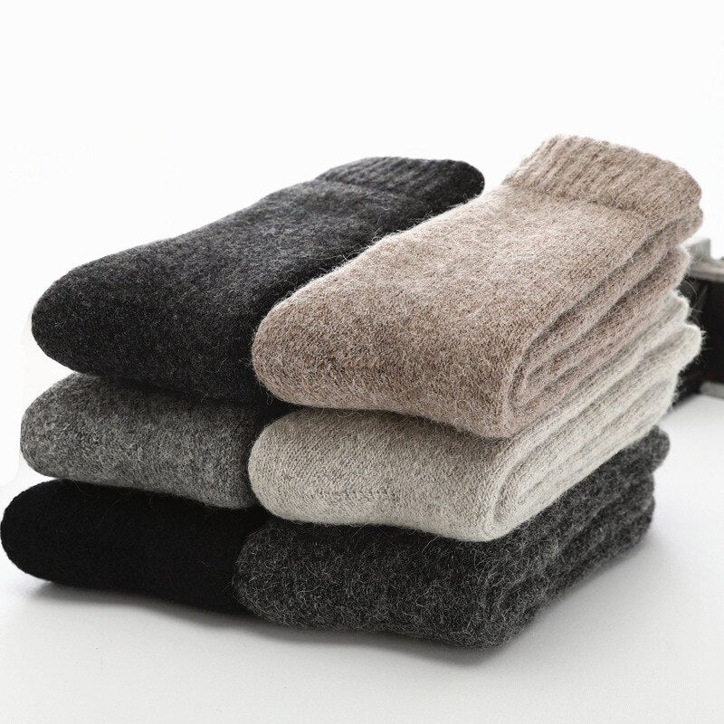 Calcetines acolchados de lana merino para hombre, 4 pares, longitud de un  cuarto con absorción de humedad