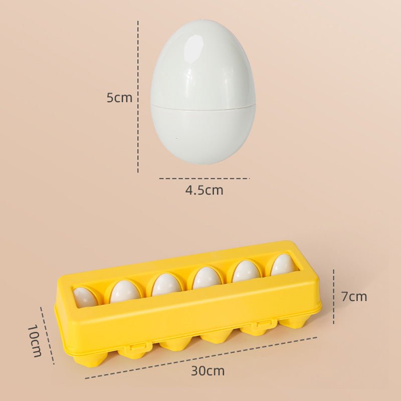Huevos inteligentes - Juguete didáctico Montessori - BestaChile